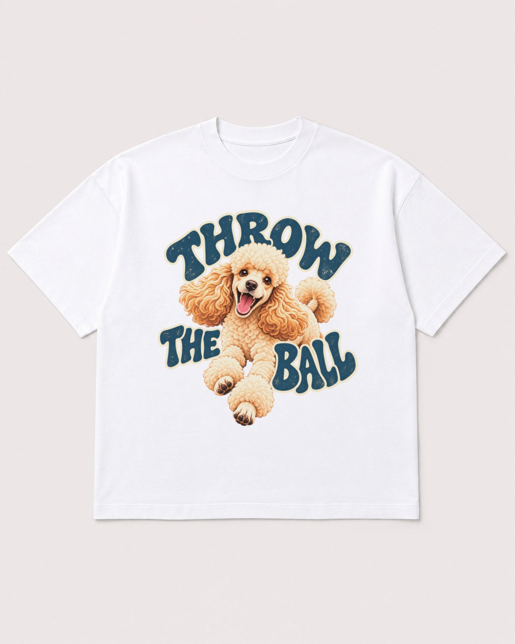 Mockup Boxy Heavyweight Tee White product