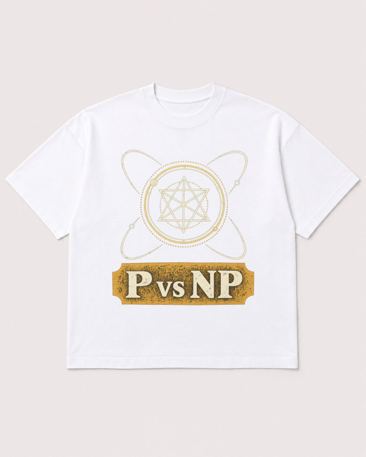 Mockup Boxy Heavyweight Tee White product