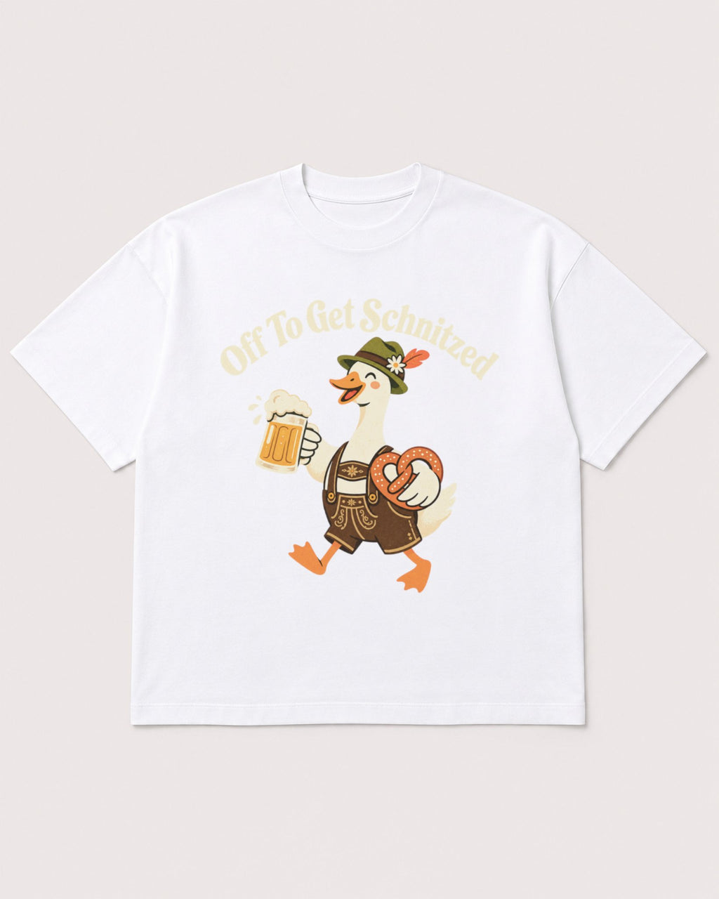 Mockup Boxy Heavyweight Tee White product