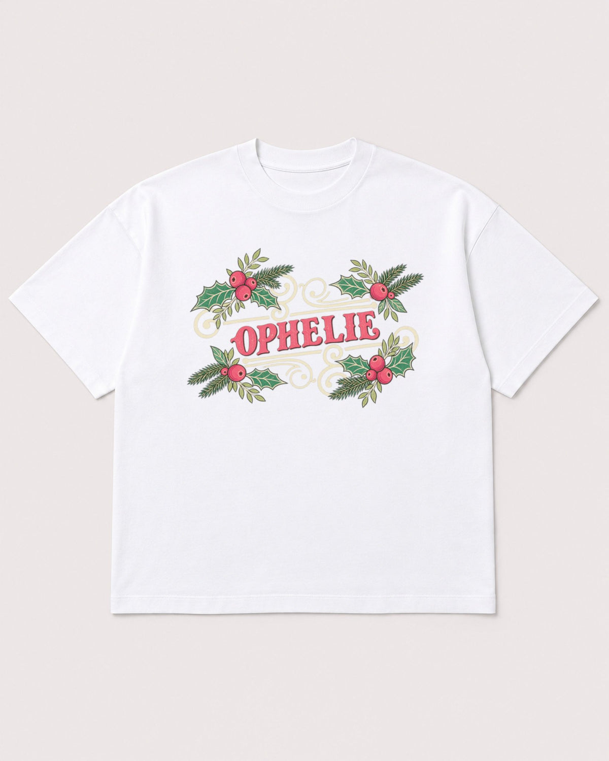 Mockup Boxy Heavyweight Tee White product