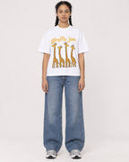 Mockup Boxy Heavyweight Tee White female full-body 50