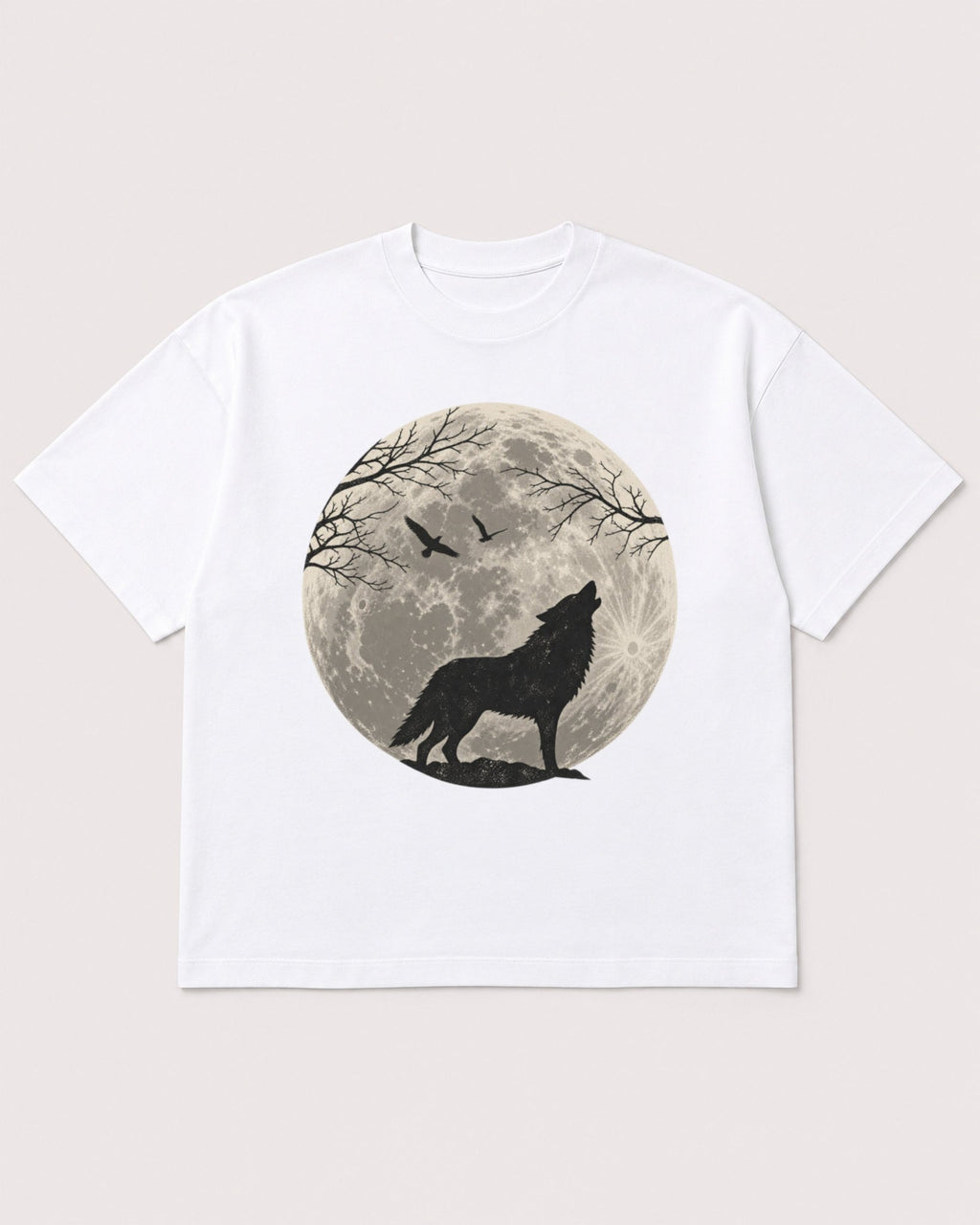 Mockup Boxy Heavyweight Tee White product