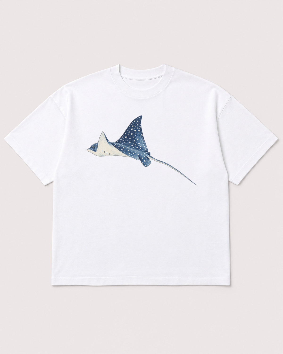 Mockup Boxy Heavyweight Tee White product