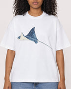 Mockup Boxy Heavyweight Tee White female close-up 05