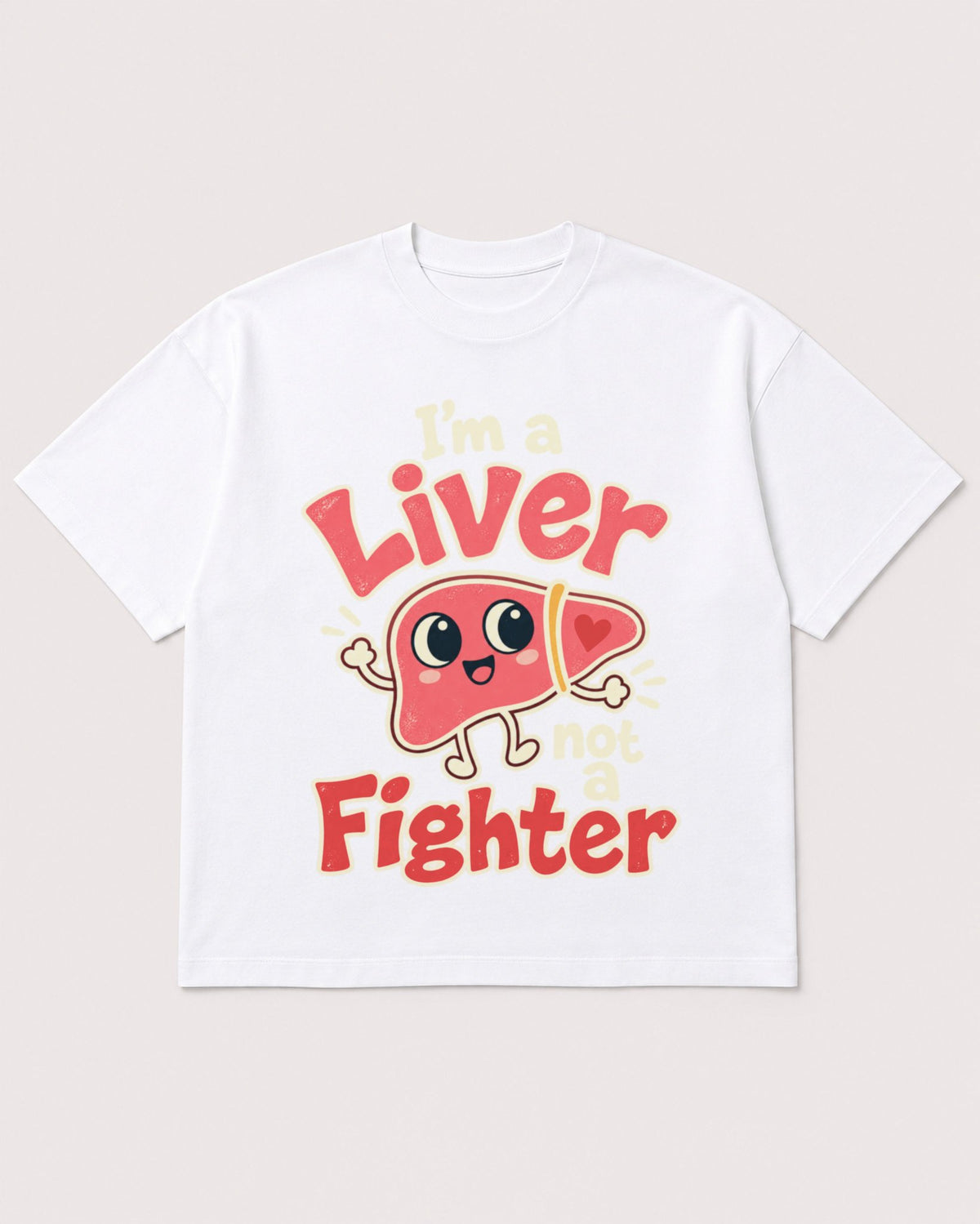 Mockup Boxy Heavyweight Tee White product