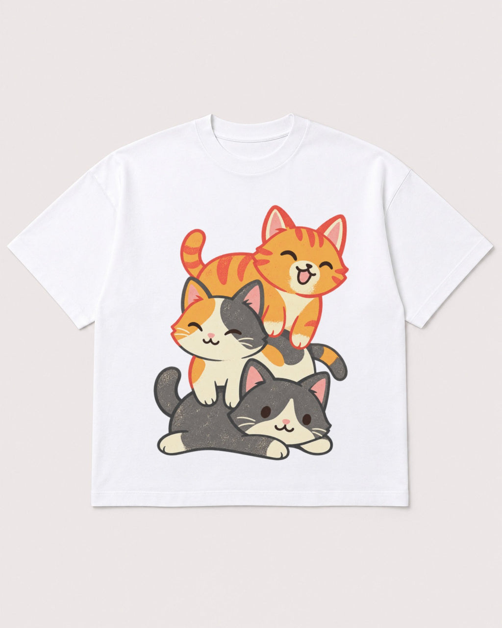 Mockup Boxy Heavyweight Tee White product