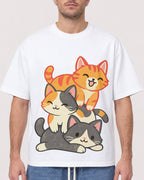 Mockup Boxy Heavyweight Tee White male close-up 08