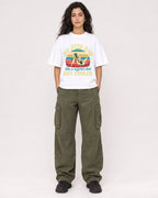 Mockup Boxy Heavyweight Tee White female full-body 07