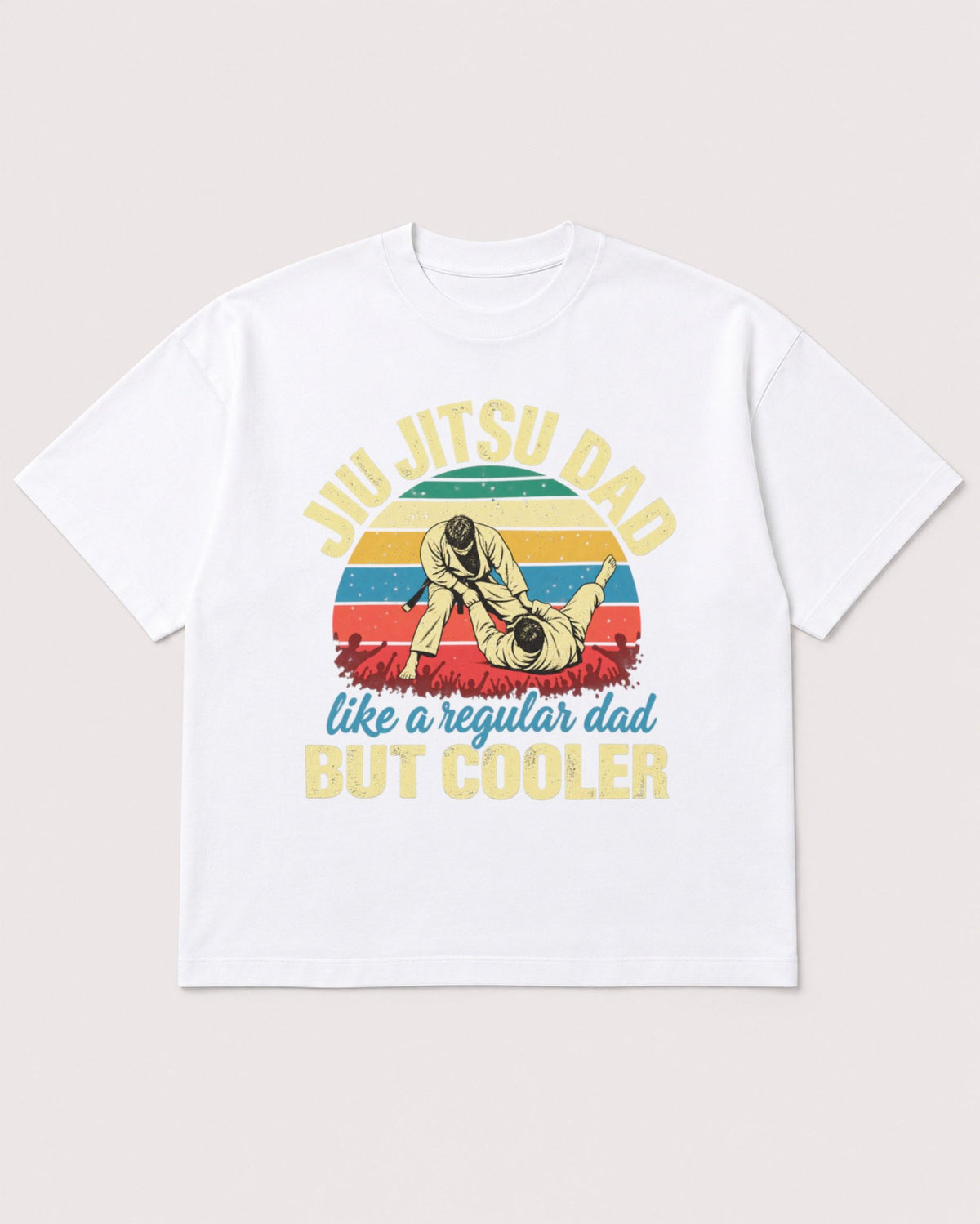 Mockup Boxy Heavyweight Tee White product