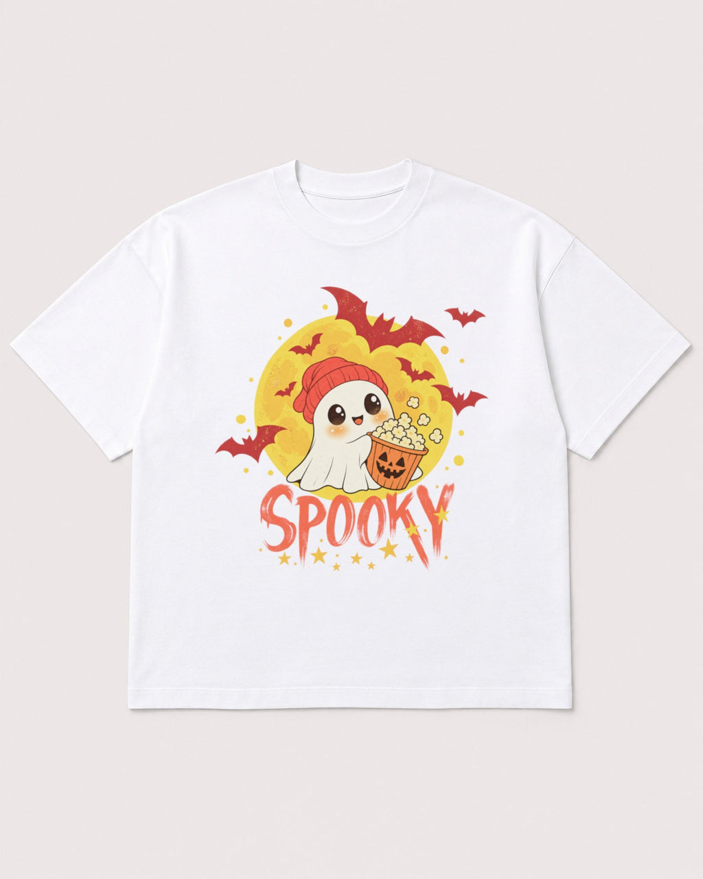 Mockup Boxy Heavyweight Tee White product