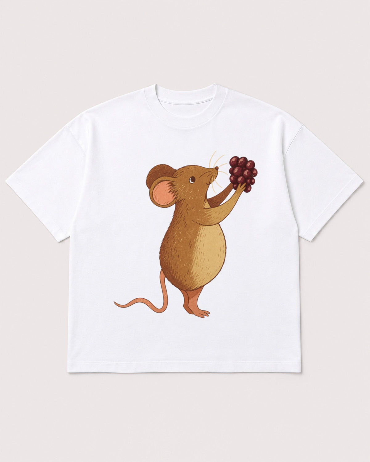 Mockup Boxy Heavyweight Tee White product