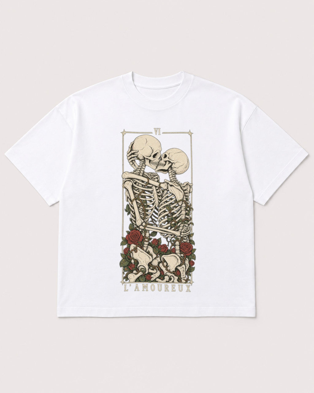 Mockup Boxy Heavyweight Tee White product