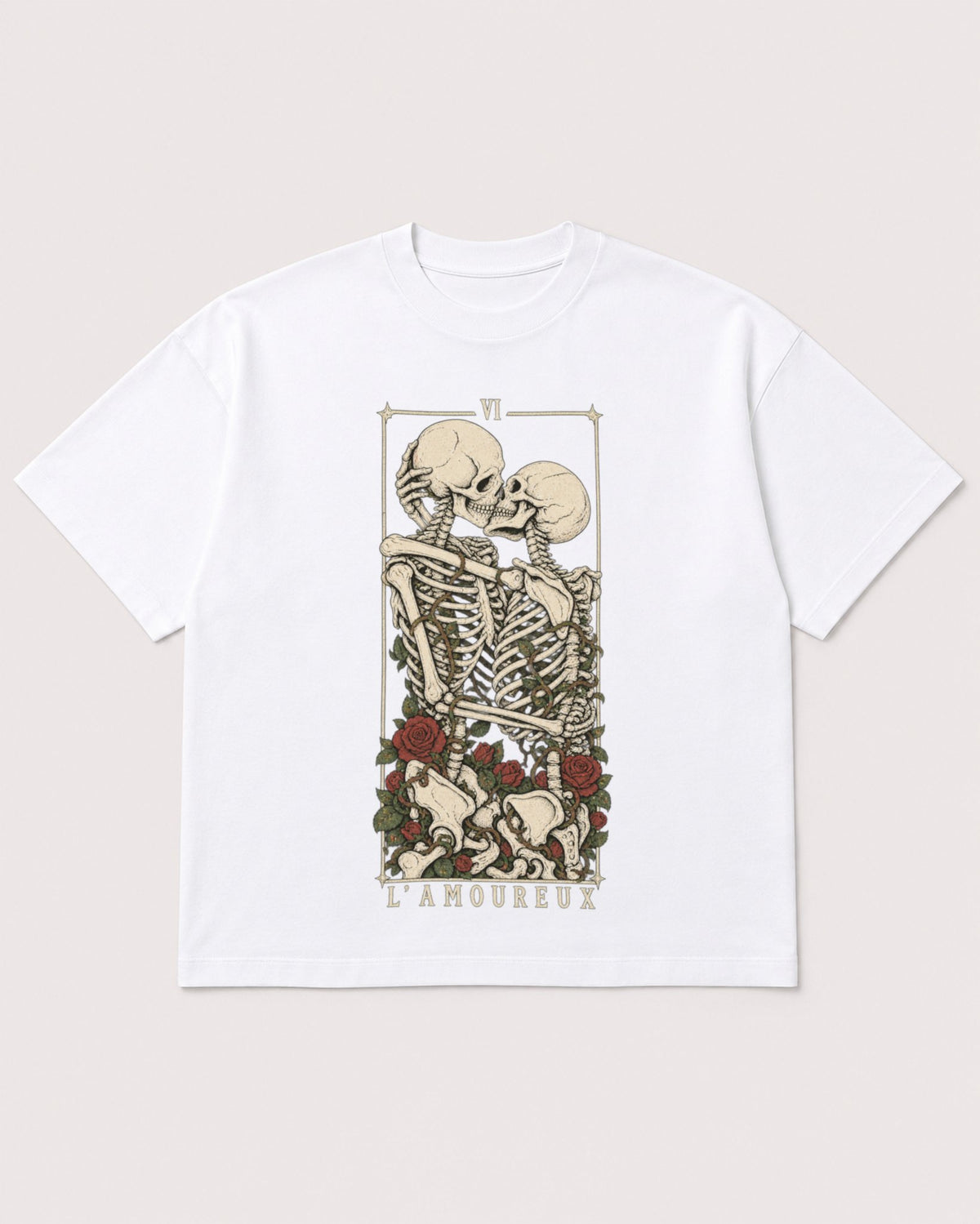 Mockup Boxy Heavyweight Tee White product