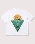 Mockup Boxy Heavyweight Tee White product