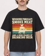 Mockup Boxy Heavyweight Tee Black male close-up 09