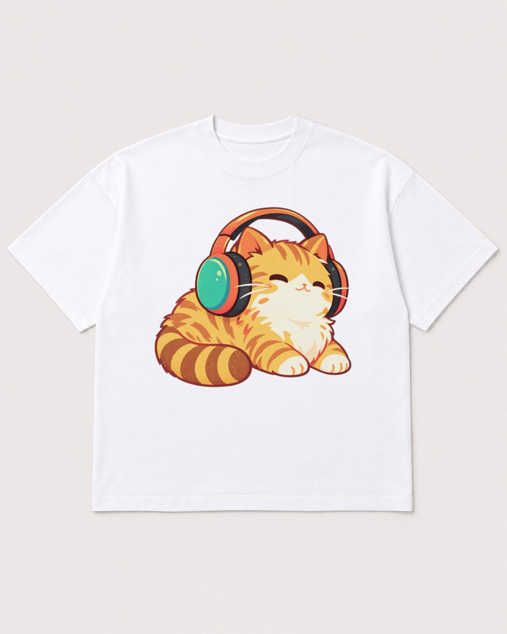 Mockup Boxy Heavyweight Tee White product