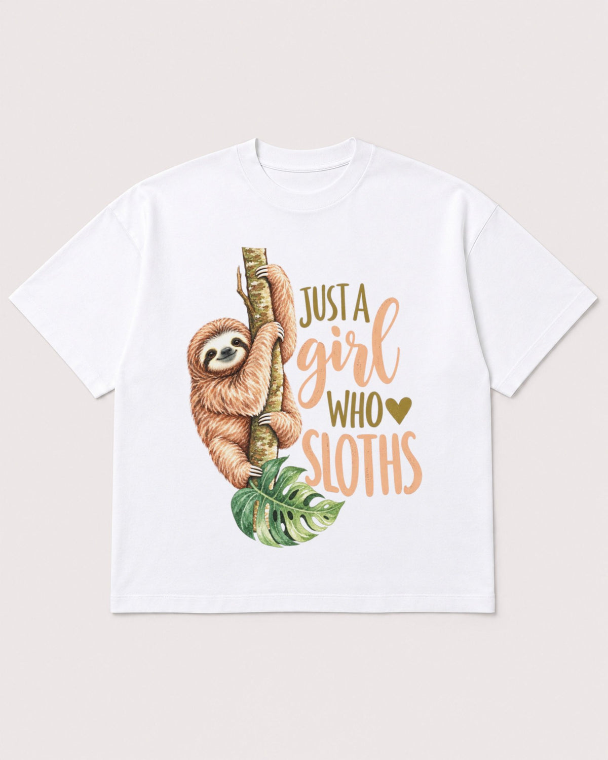Mockup Boxy Heavyweight Tee White product