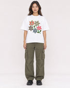 Mockup Boxy Heavyweight Tee White female full-body 02