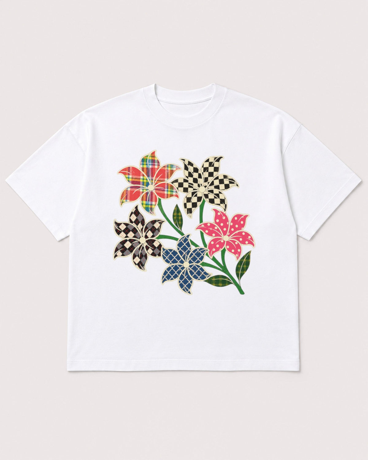 Mockup Boxy Heavyweight Tee White product