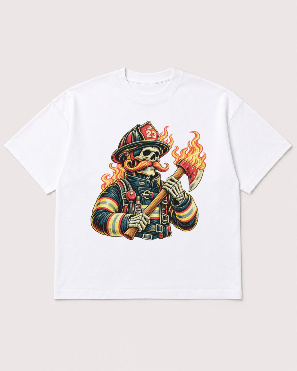Mockup Boxy Heavyweight Tee White product
