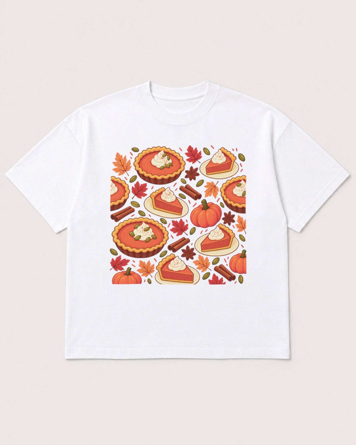 Mockup Boxy Heavyweight Tee White product