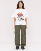 Mockup Boxy Heavyweight Tee White female full-body 02