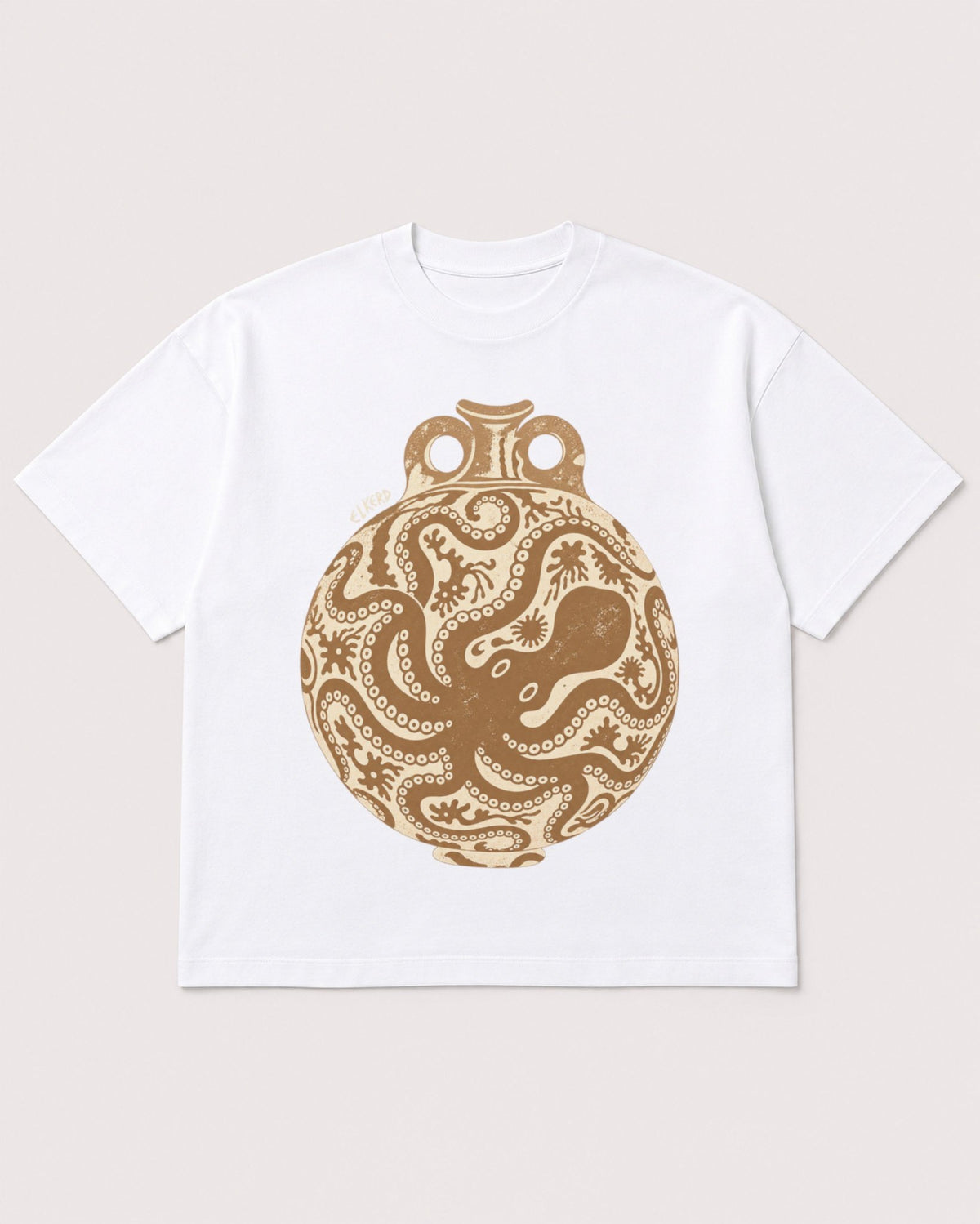 Mockup Boxy Heavyweight Tee White product