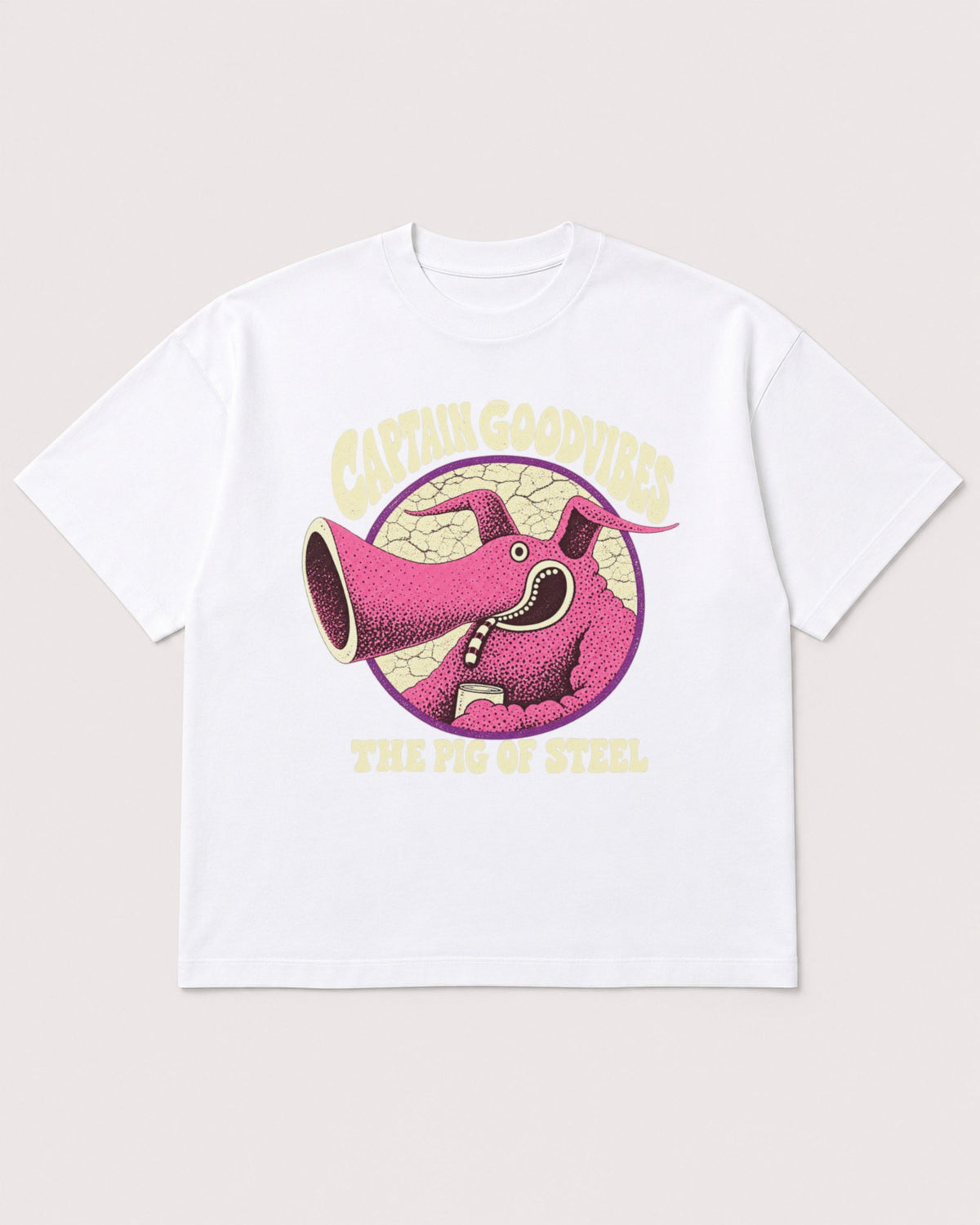 Mockup Boxy Heavyweight Tee White product