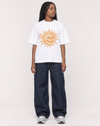 Mockup Boxy Heavyweight Tee White female full-body 04