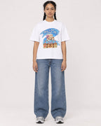 Mockup Boxy Heavyweight Tee White female full-body 50