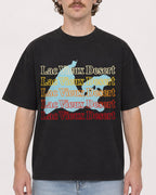 Mockup Boxy Heavyweight Tee Black male close-up 09