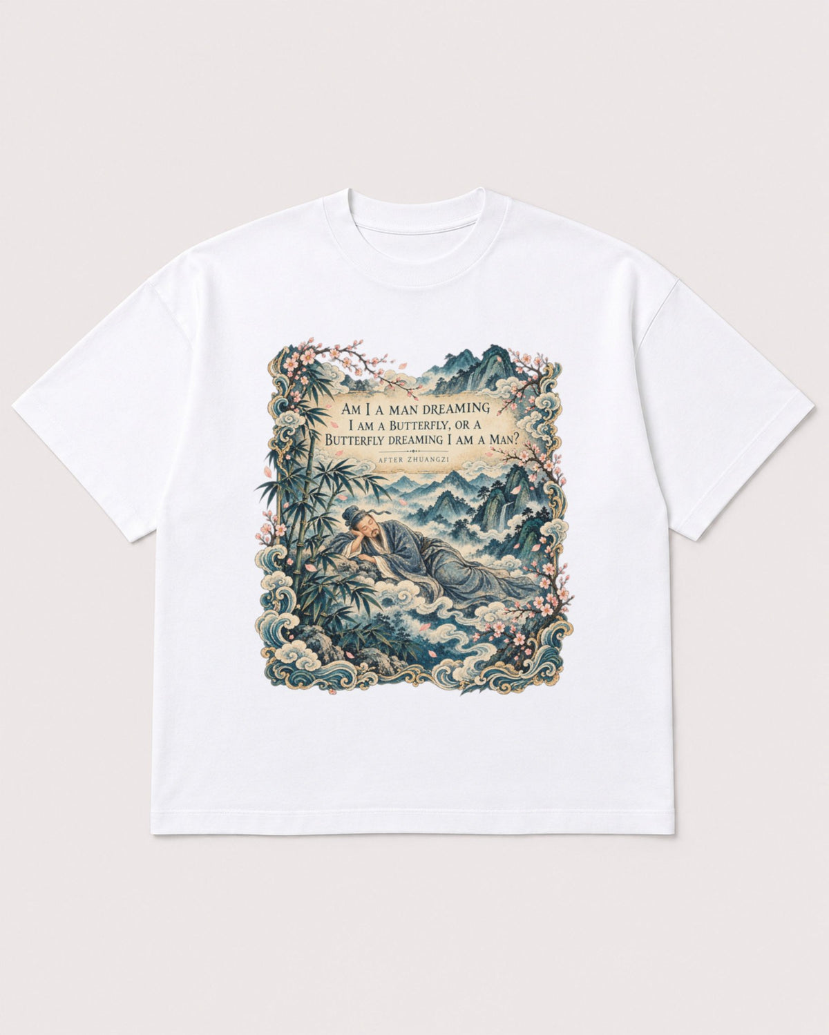 Mockup Boxy Heavyweight Tee White product