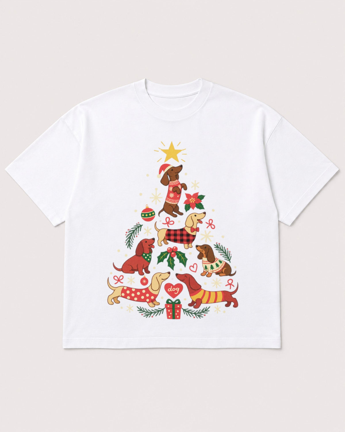 Mockup Boxy Heavyweight Tee White product