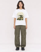 Mockup Boxy Heavyweight Tee White female full-body 02