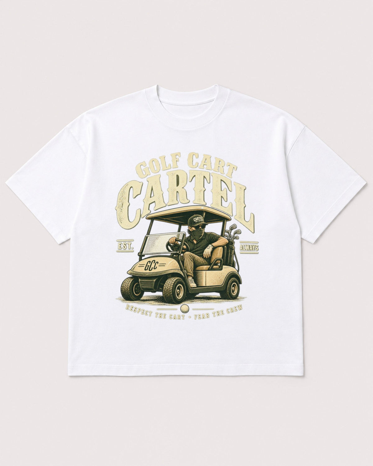 Mockup Boxy Heavyweight Tee White product