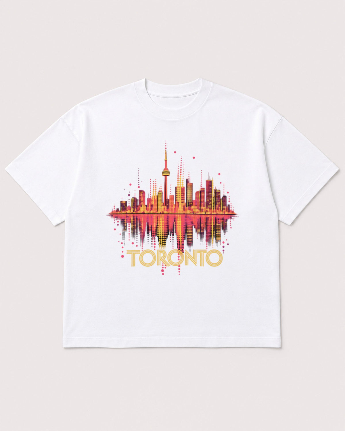Mockup Boxy Heavyweight Tee White product