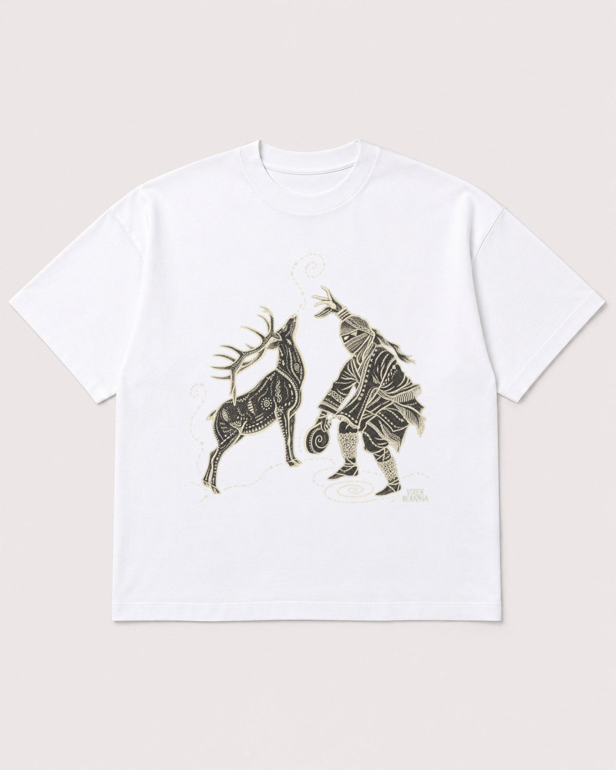 Mockup Boxy Heavyweight Tee White product
