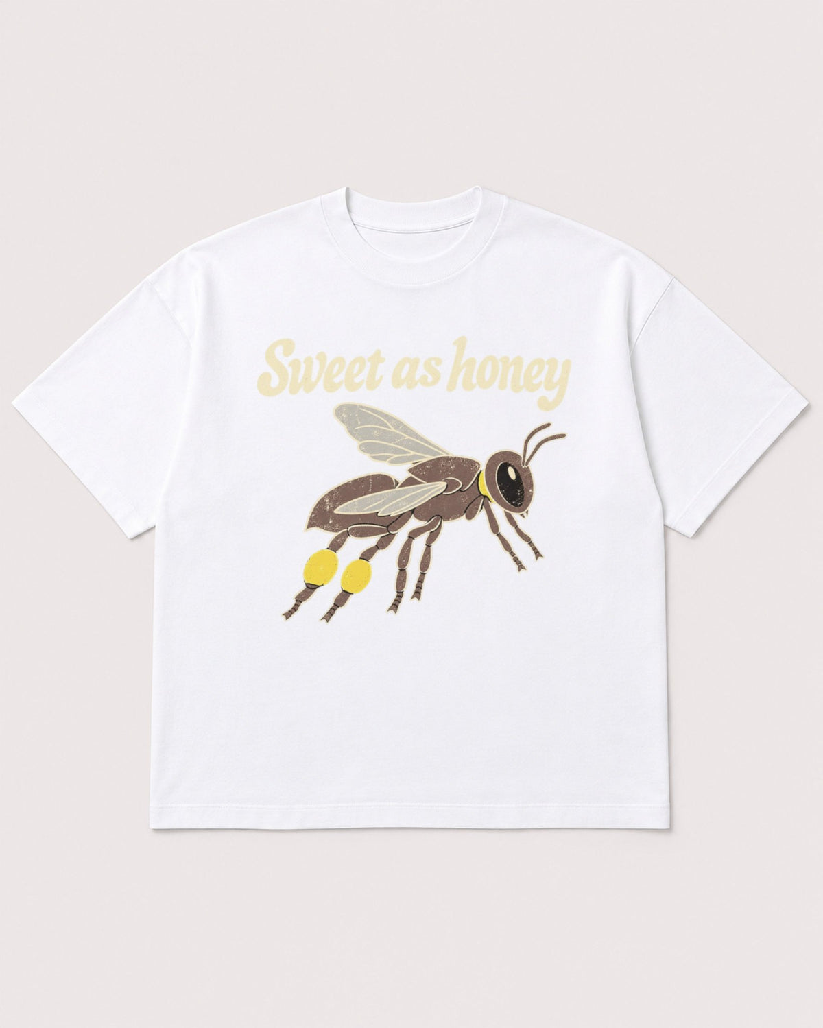 Mockup Boxy Heavyweight Tee White product