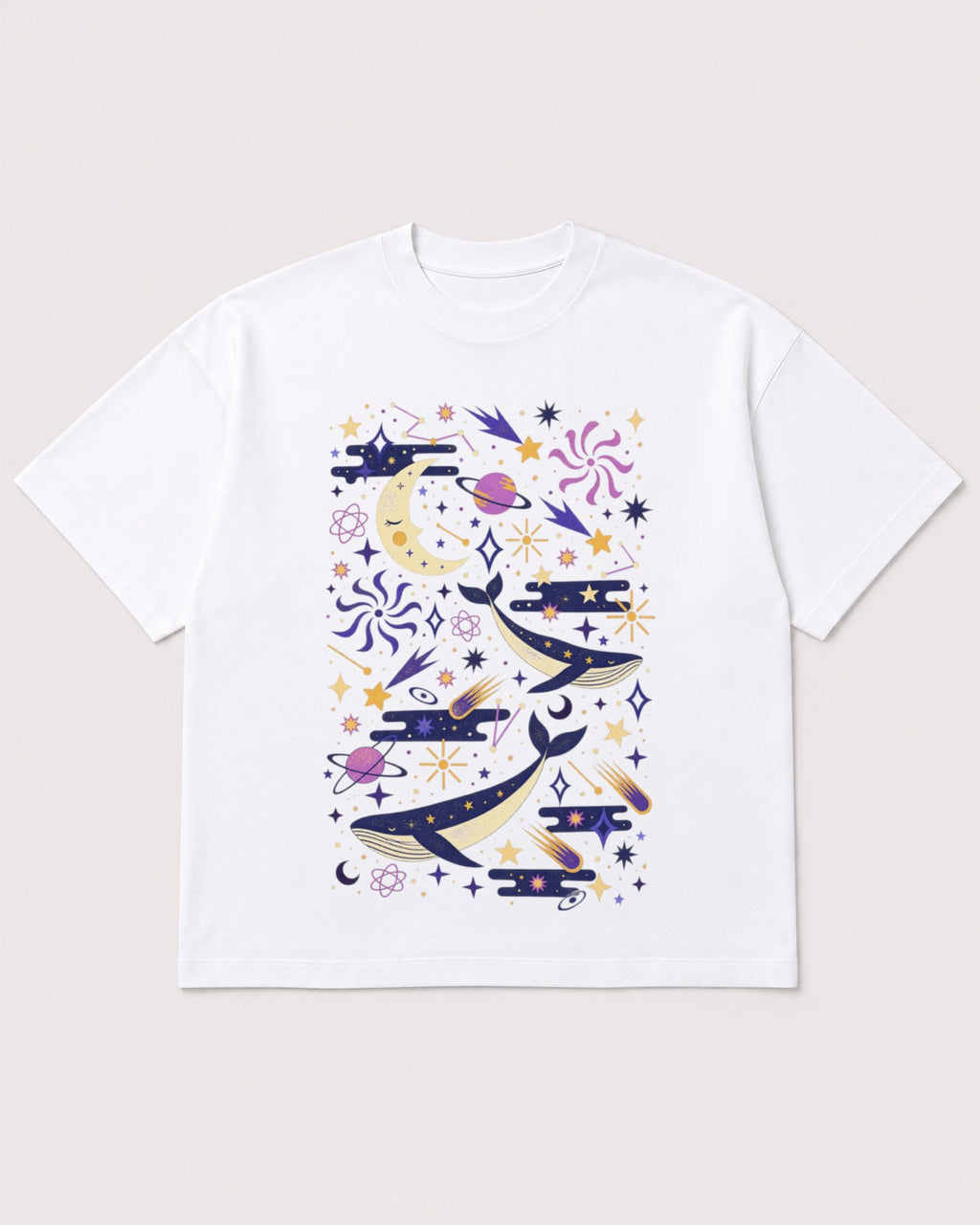 Mockup Boxy Heavyweight Tee White product