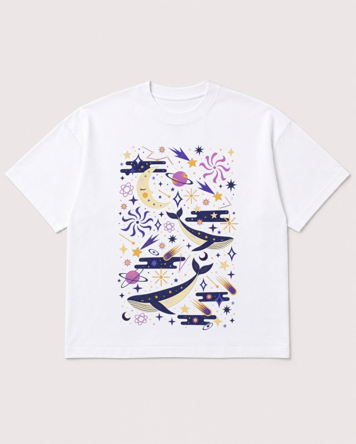 Mockup Boxy Heavyweight Tee White product