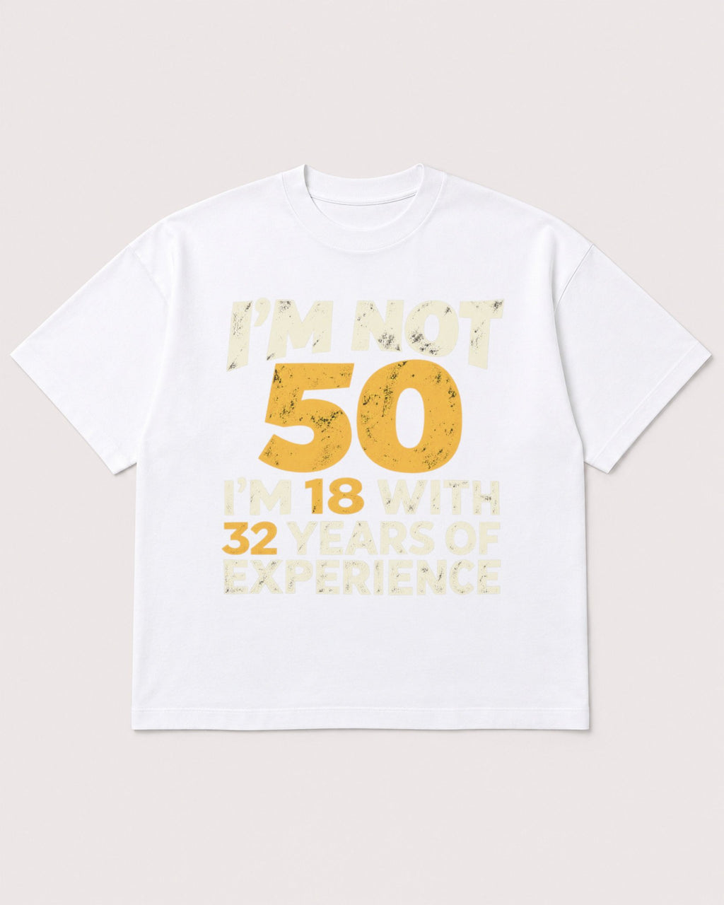 Mockup Boxy Heavyweight Tee White product