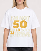 Mockup Boxy Heavyweight Tee White female close-up 08