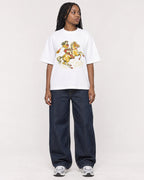 Mockup Boxy Heavyweight Tee White female full-body 04