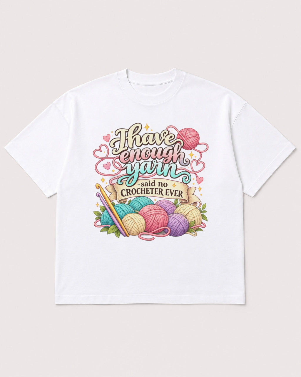 Mockup Boxy Heavyweight Tee White product