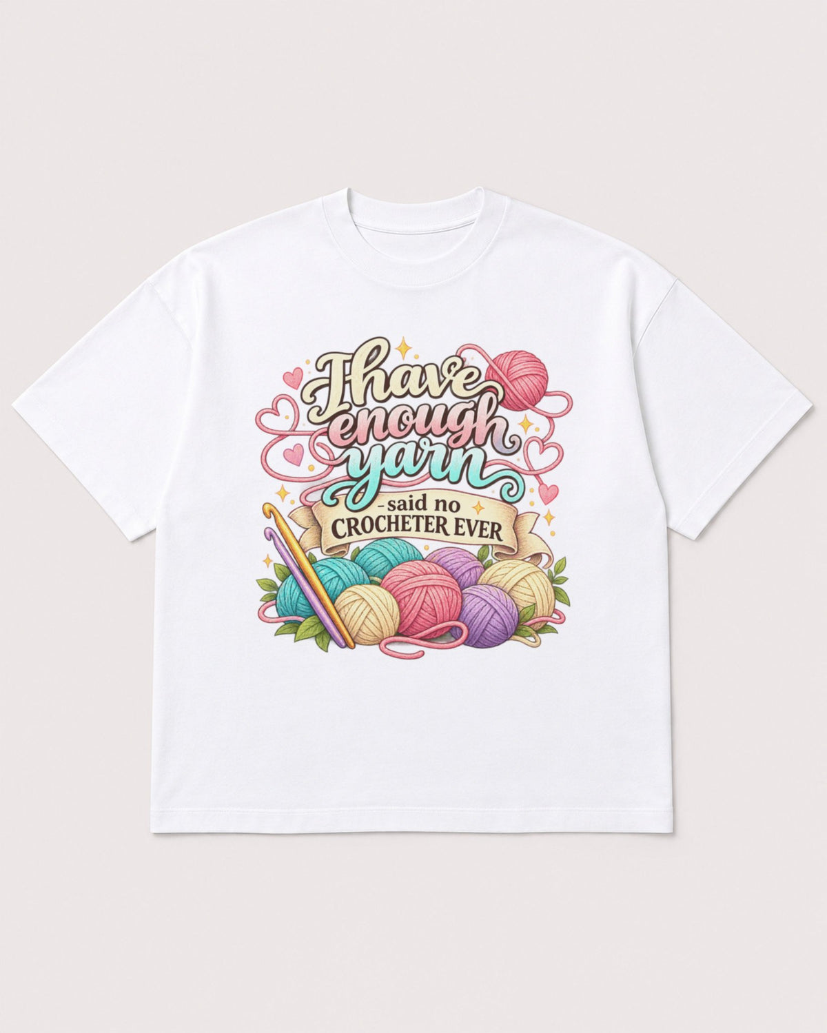 Mockup Boxy Heavyweight Tee White product