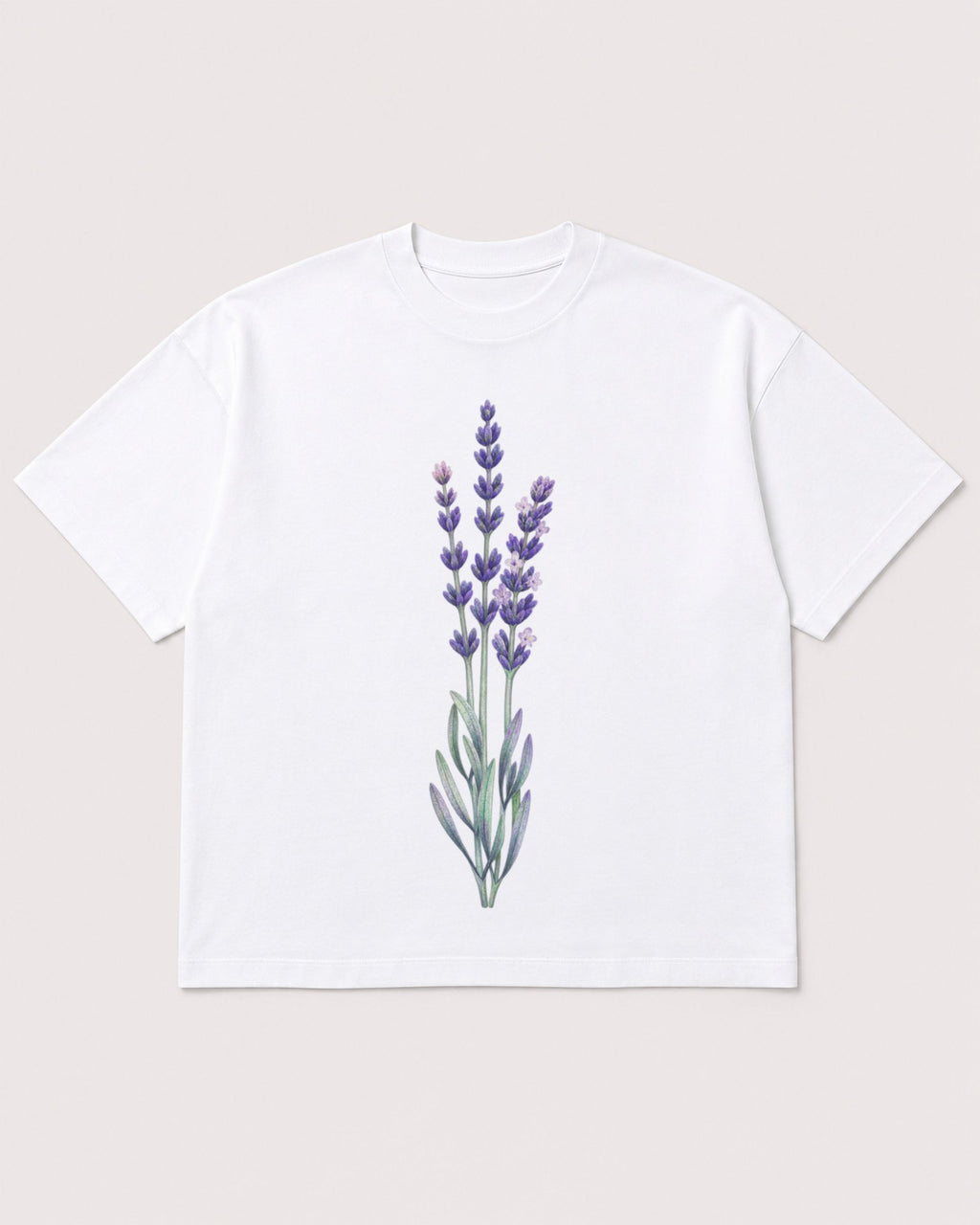 Mockup Boxy Heavyweight Tee White product