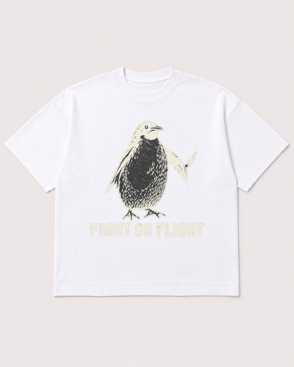 Mockup Boxy Heavyweight Tee White product