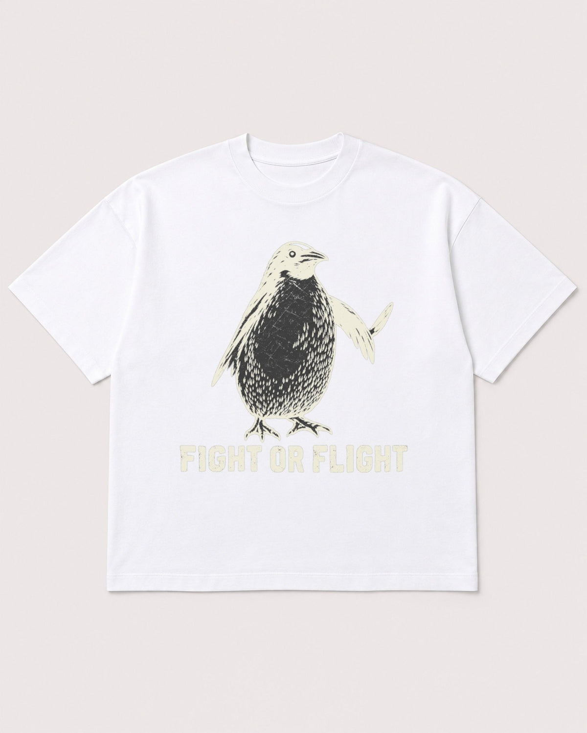 Mockup Boxy Heavyweight Tee White product