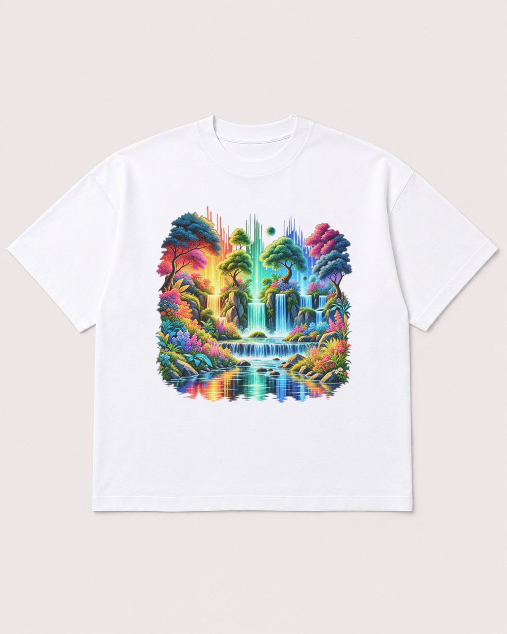 Mockup Boxy Heavyweight Tee White product