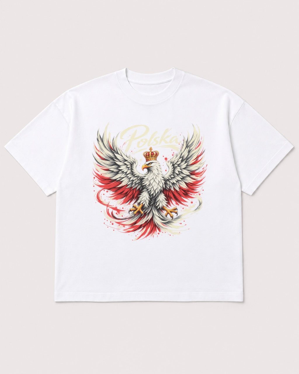 Mockup Boxy Heavyweight Tee White product